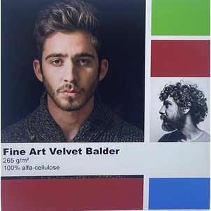 Color Europe Fine Art Velvet Balder 265 gram - 36" x 15 metri